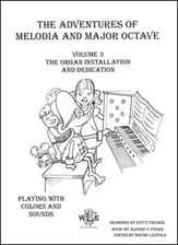 Adventrues of Melodia and Major No. 3 Organ sheet music cover